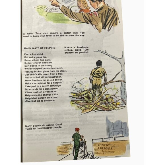 Official Boy Scout Handbook 1979 Ninth Edition First Printing - Picture 10 of 16